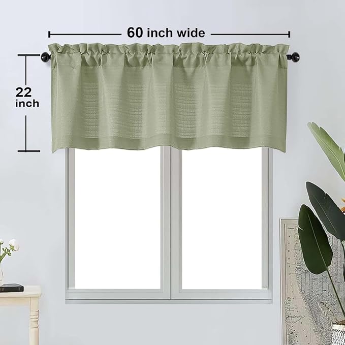 OWENIE Bob 1 PCS Green Valances - Image 2