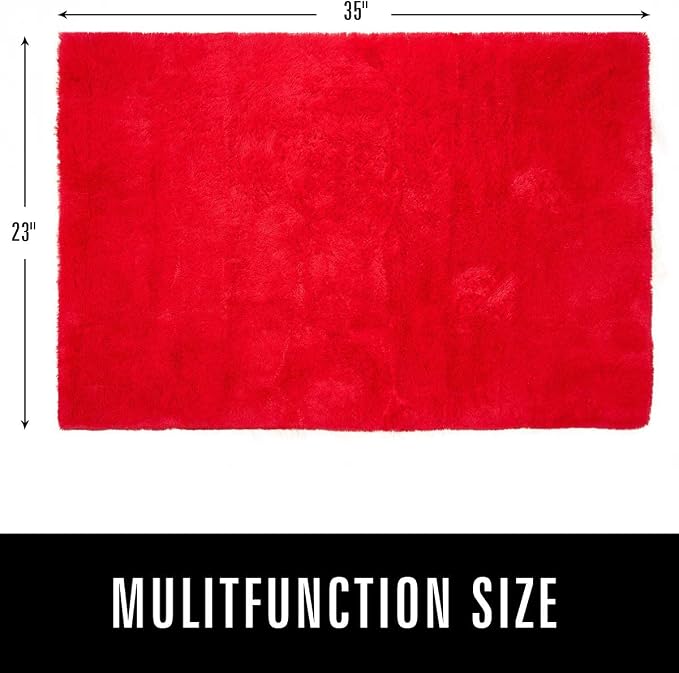 LOCHAS Ultra Soft Indoor Modern Area Rugs Fluffy Living Room Carpets - Image 2