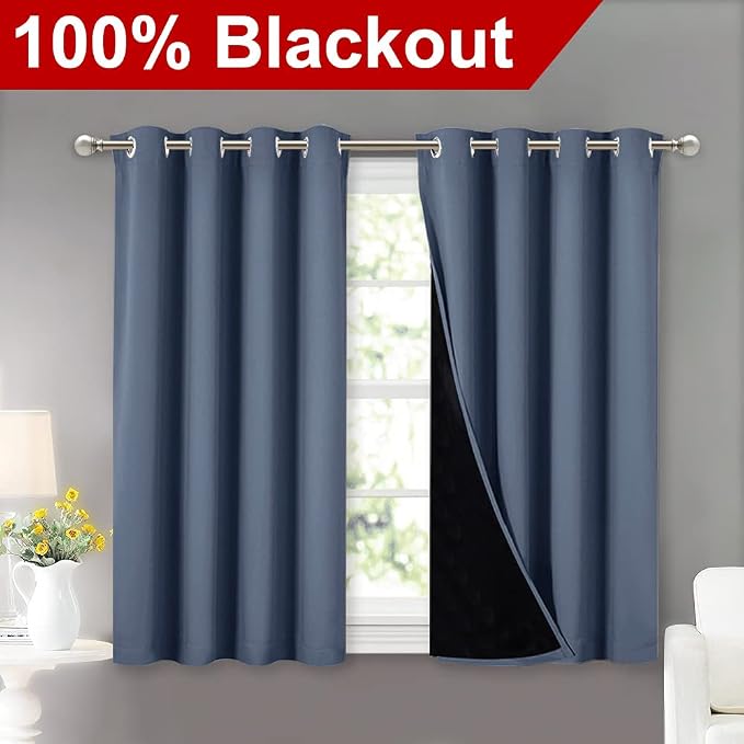 NICETOWN 100% Blackout Curtains - Image 2