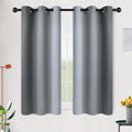 SimpleHome Ombre Room Darkening Curtains 54 inches Length by SimpleHome