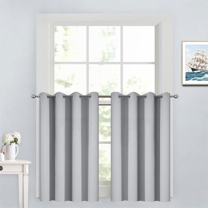 Yakamok 36 Inch Blackout Curtains Panels by Yakamok