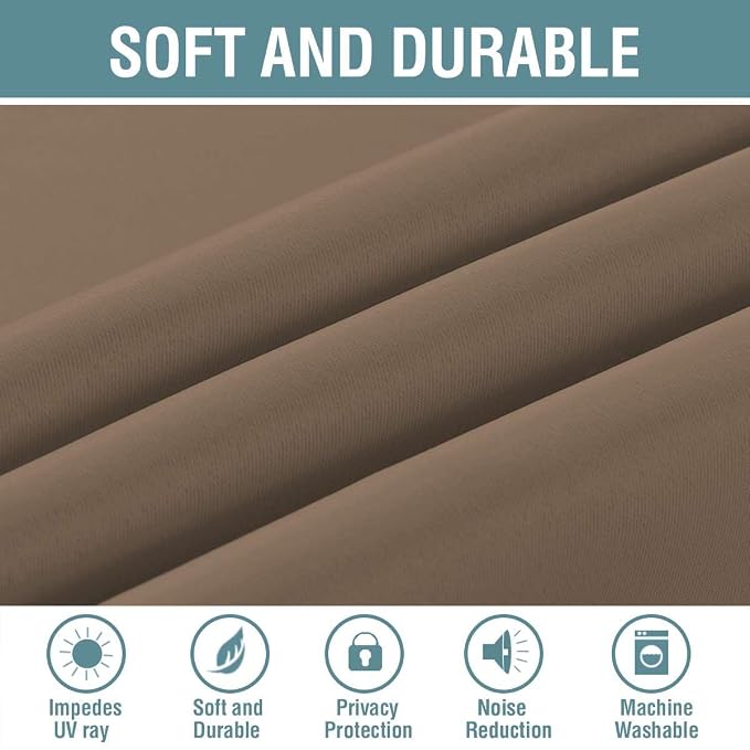 H.VERSAILTEX Blackout Curtain for Living Room Thermal Insulated Window - Image 4