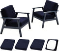 4Pcs Outdoor Cushion Covers, Patio Cushion Covers, Stretch Elastic Slipcovers by dreahoteztil