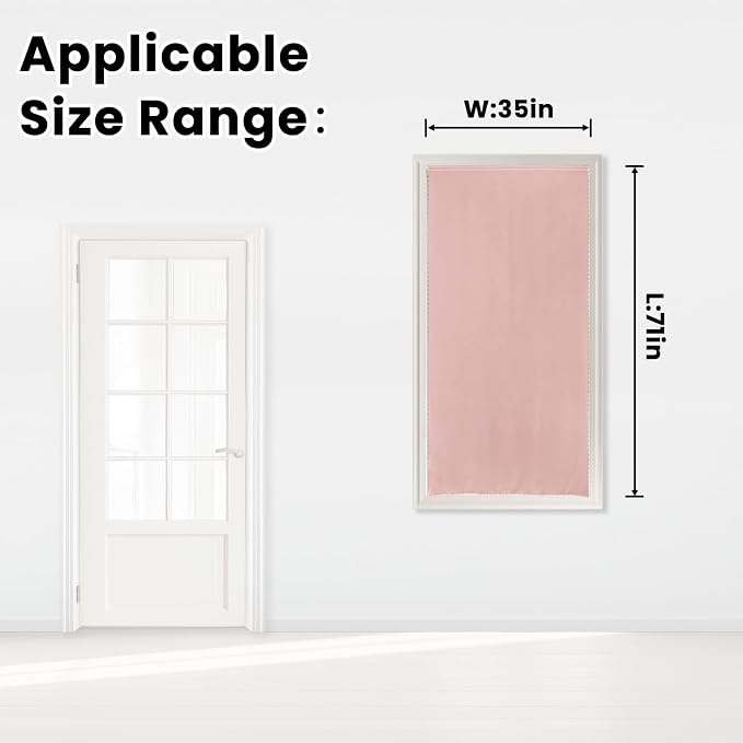 Self Adhesive Blackout Curtains- Stick on Curtains Shades Window Blinds - Image 7