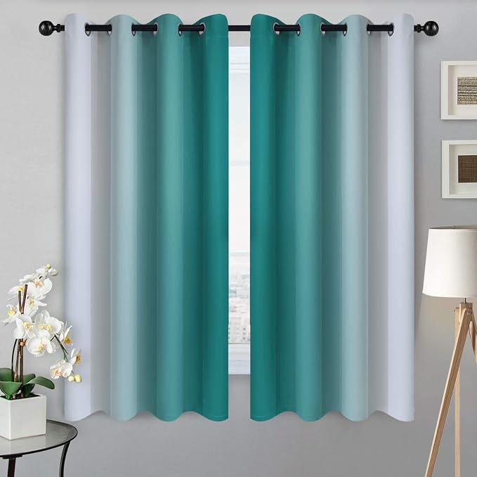 SimpleHome Ombre Room Darkening Curtains - Image 2