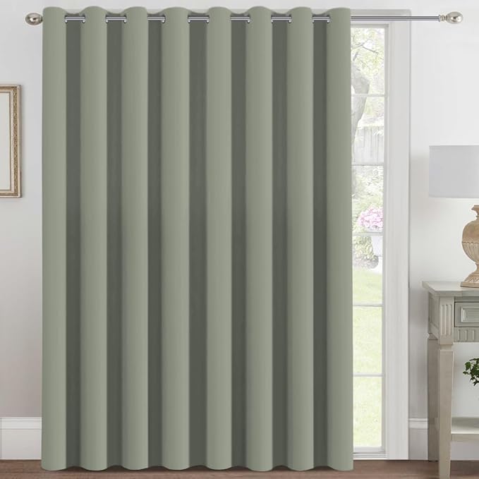 H.VERSAILTEX Blackout Patio Curtains 100 x 84 Inches by HVERSAILTEX