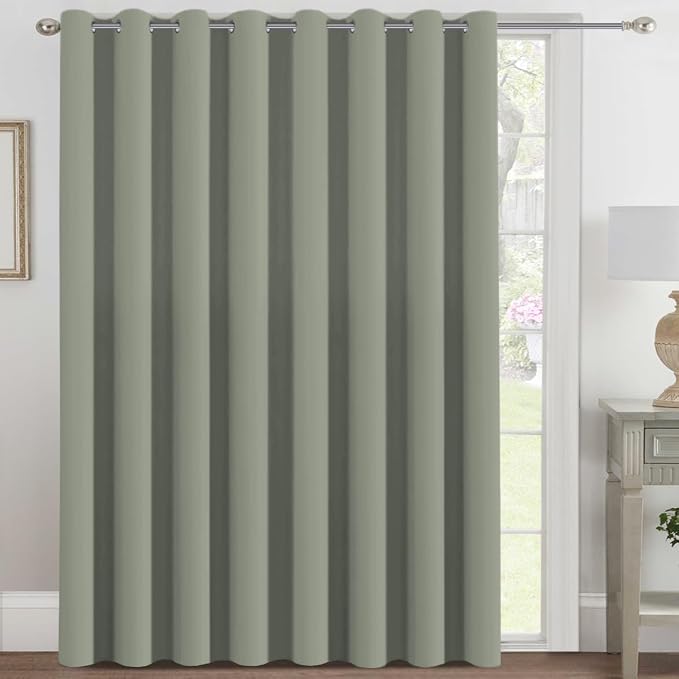 H.VERSAILTEX Blackout Patio Curtains 100 x 96 Inches by HVERSAILTEX