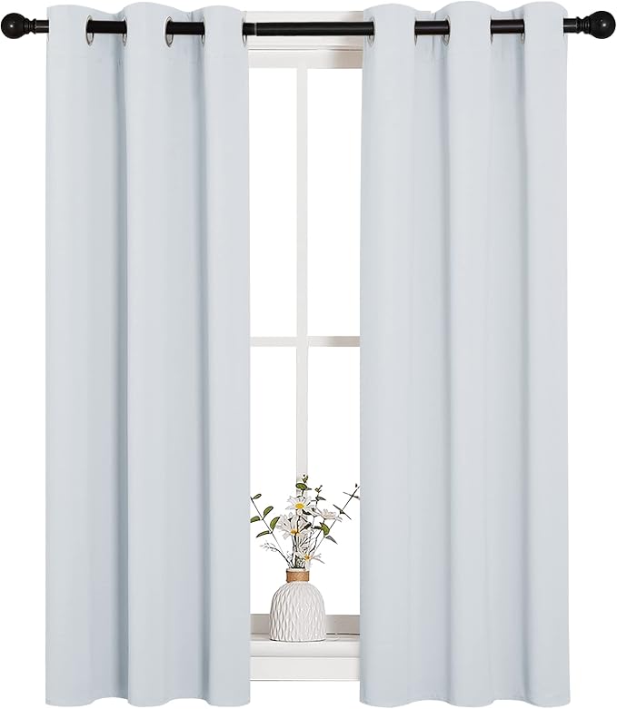 NICETOWN Room Darkening Draperies Curtains Panels, Window Treatment Thermal by NICETOWN