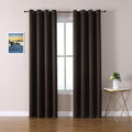 ChrisDowa Blackout Curtains 80 Inches Long 2 Panels Set by ChrisDowa
