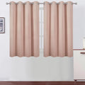 LEMOMO Blush Thermal Blackout Curtains/52 x 45 Inch/Set of 2 Panels Room by Lemomo