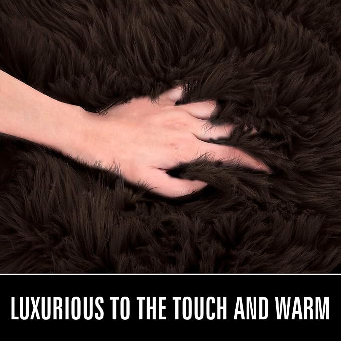 LOCHAS Soft Fluffy Faux Fur Rugs - Image 4