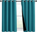 NICETOWN 100% Blackout Curtains 54 inches Long, Double-Deck Completely Blackout by NICETOWN