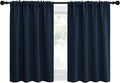 NICETOWN 2 Panels Blackout Curtains, Rod Pocket Thermal Insulated Drapes by NICETOWN