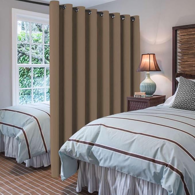 H.VERSAILTEX Blackout Patio Curtains 100 x 108 Inches - Image 2