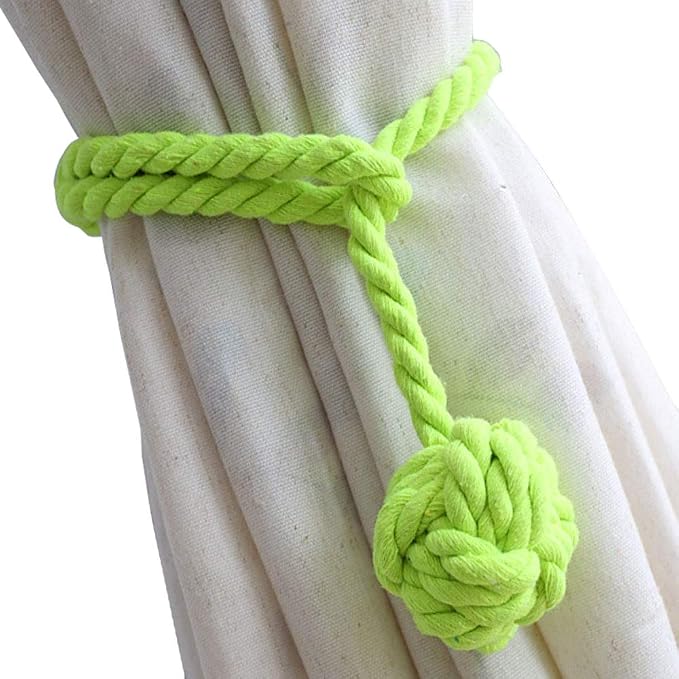 Melaluxe 2 Pack Curtain Tiebacks by Melaluxe