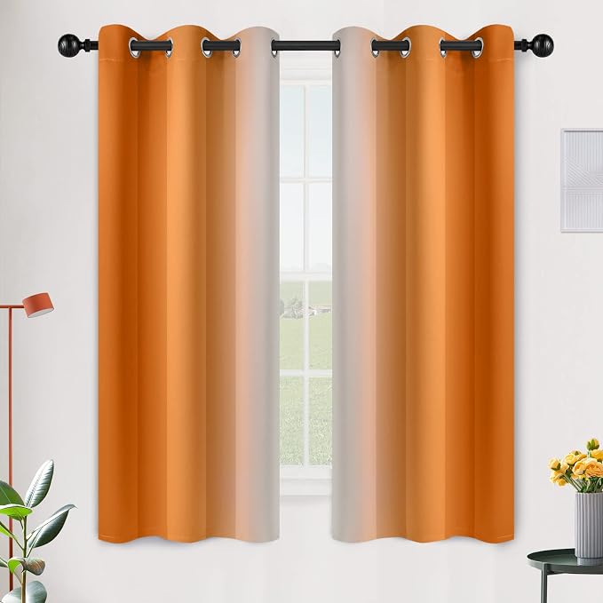 SimpleHome Ombre Room Darkening Curtains by SimpleHome
