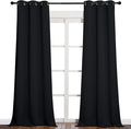 NICETOWN Black Out Curtain Panels by NICETOWN