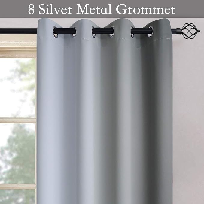 SimpleHome Ombre Room Darkening Curtains - Image 4