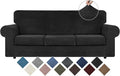 WEERRW 4 Pieces Velvet High Stretch Couch Covers by WEERRW