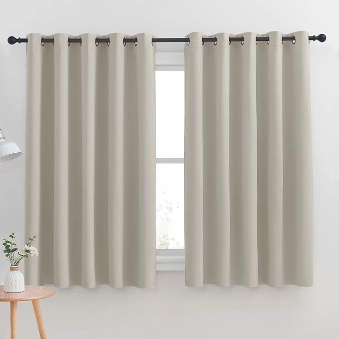 NICETOWN Thermal Insulated Narural Blackout Curtains by NICETOWN