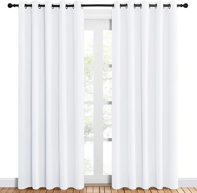 NICETOWN 50% Light Blocking Curtain Panels - Image 2