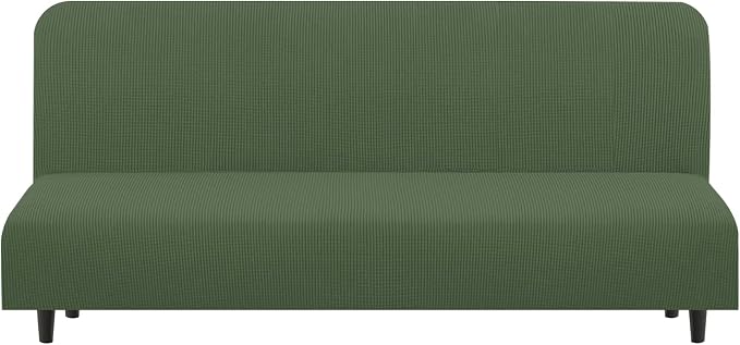 U-NICE HOME Stretch Futon Cover Armless Bed Slipcover by U-NICEHOME