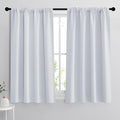 RYB HOME Curtains for Bedroom Living Room 63 inches Long, Thermal Insulated by RYBHOME