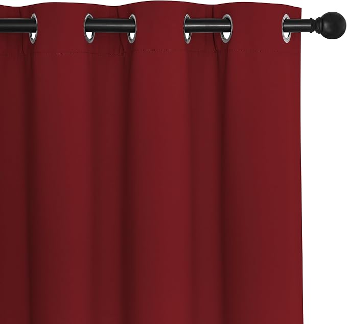 NICETOWN Blackout Short Curtain 63 inches Long - Image 7