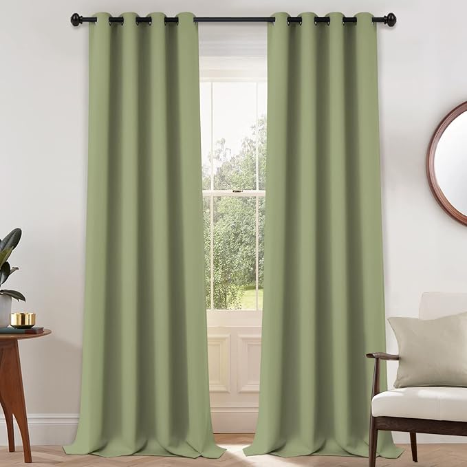 Yakamok Blackout Curtains Room Darkening Thermal Insulated Window Panels by Yakamok