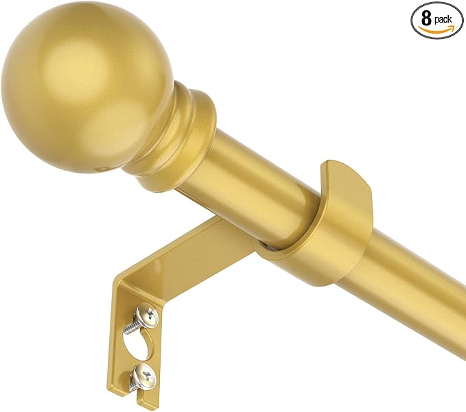 SMODBRODRE Curtain Rods for Window 32 to 120 by SMODBRODRE
