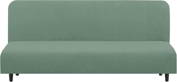 U-NICE HOME Stretch Futon Cover Armless Bed Slipcover by U-NICEHOME