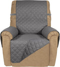 PureFit Reversible Quilted Sofa Cover, Water Resistant Slipcover Furniture by PureFit