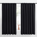 NICETOWN Black Blackout Curtain Blinds by NICETOWN