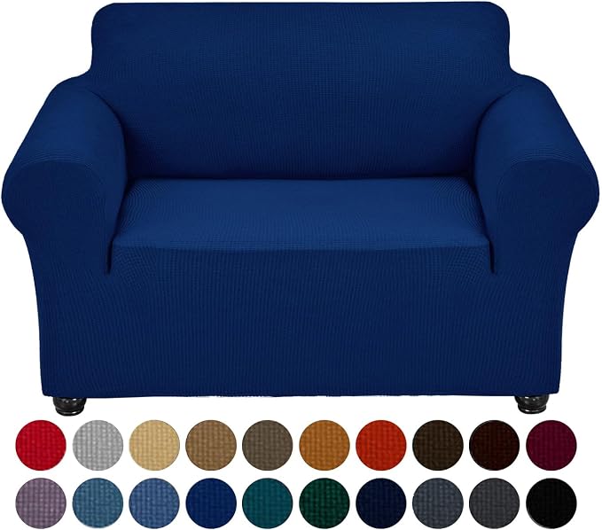 Joccun Classic Blue Waterproof Polyester Spandex Sofa Cover by Joccun