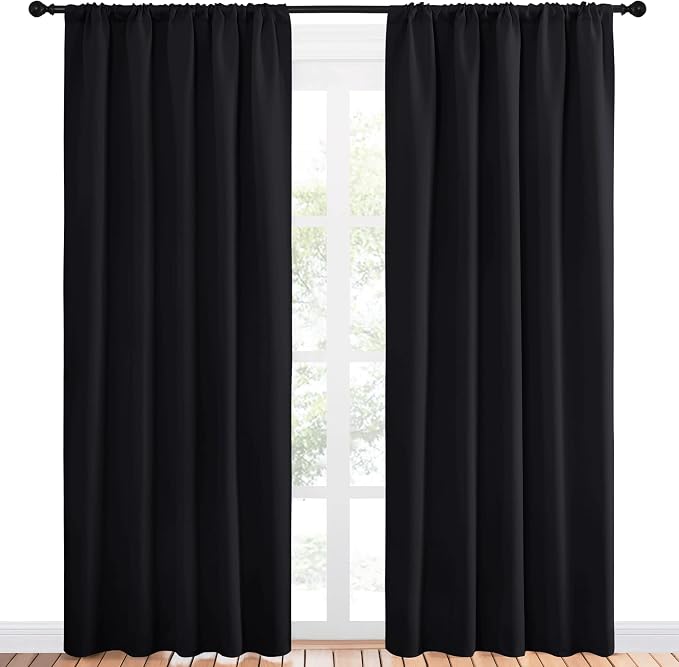 NICETOWN Black Out Window Curtains - Image 2