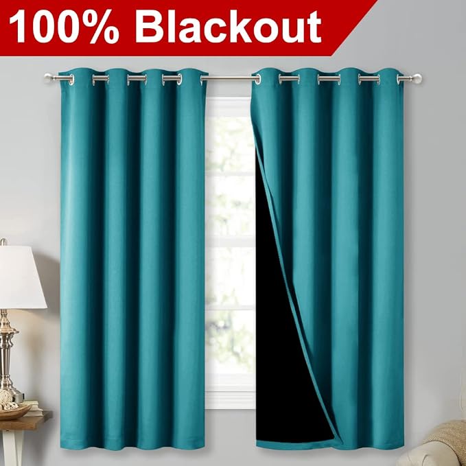 NICETOWN Extra Long Truly Blackout Drapes - Image 2