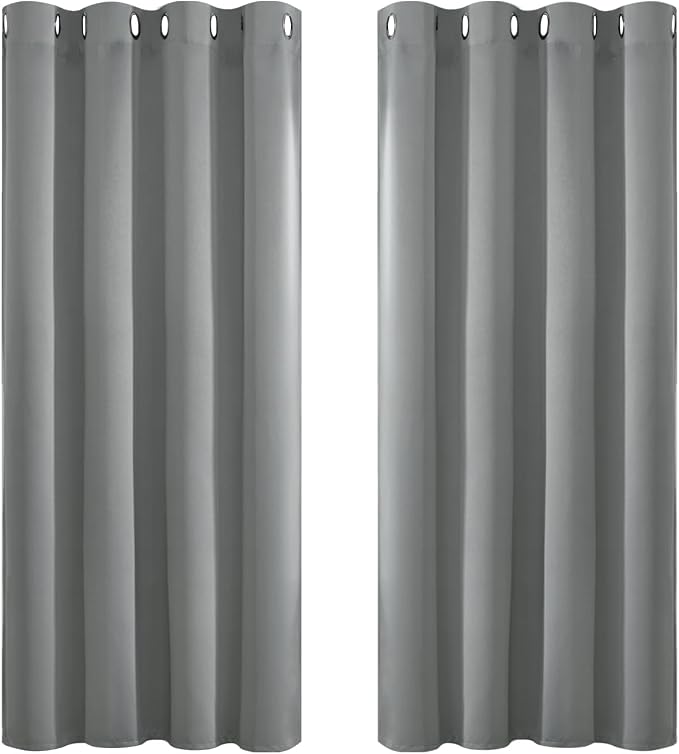 Yakamok Dove Grey Room Darking for Livingroom Dining Room Darkening Thermal by Yakamok