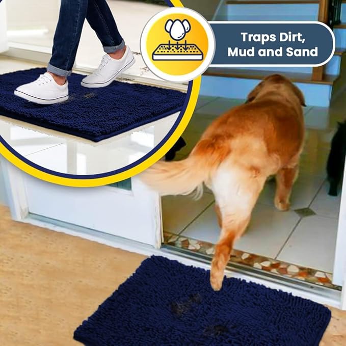 Muddy Mat® | Super Absorbent Door Mat Indoor, Microfiber Quick Dry Chenille - Image 7