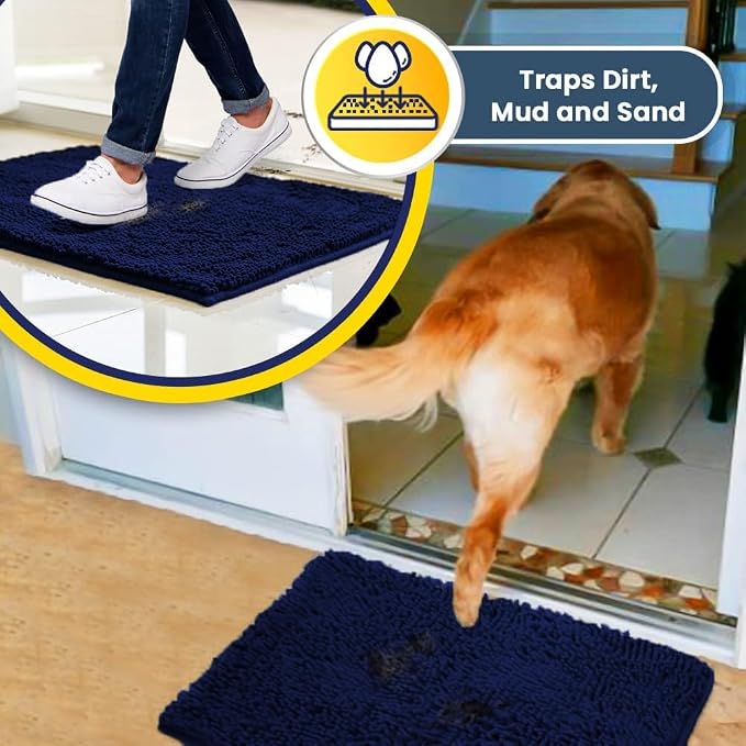 Muddy Mat® | Super Absorbent Door Mat Indoor, Microfiber Quick Dry Chenille - Image 6
