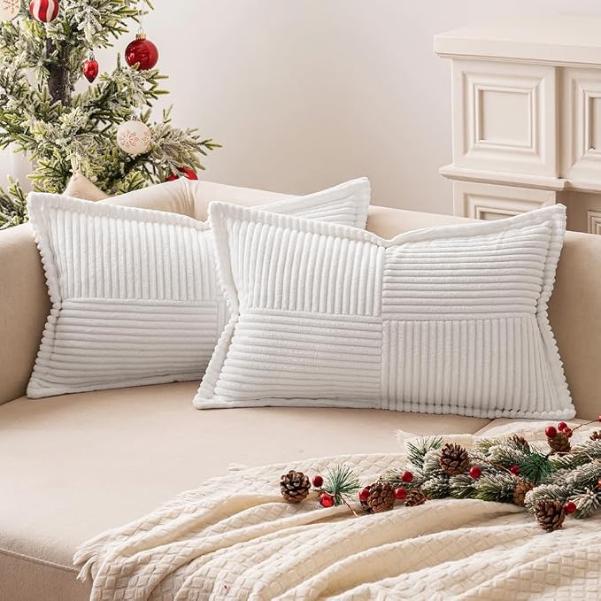 MIULEE Decorative Lumbar Throw Pillow Covers by MIULEE