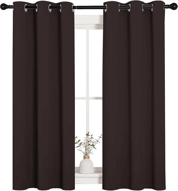 NICETOWN Room Darkening Draperies Curtains, Energy Smart Thermal Insulated - Image 4