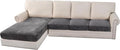 H.VERSAILTEX Velvet Stretch Sectional Sofa Covers by HVERSAILTEX