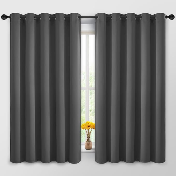 Yakamok 63 Inch Long Blackout Curtains by Yakamok