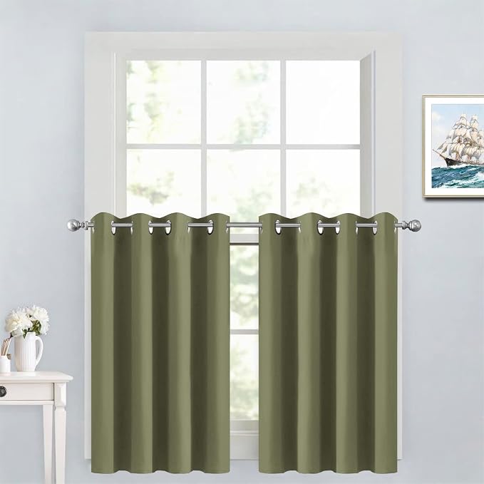 Yakamok Window Treatment Kitchen Drapes by Yakamok