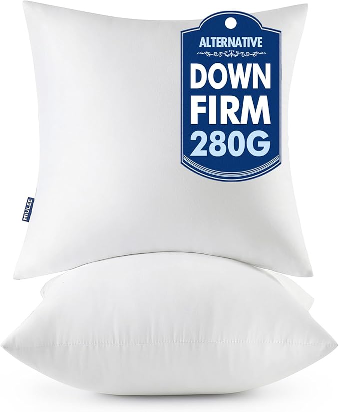 MIULEE Throw Pillows Inserts by MIULEE