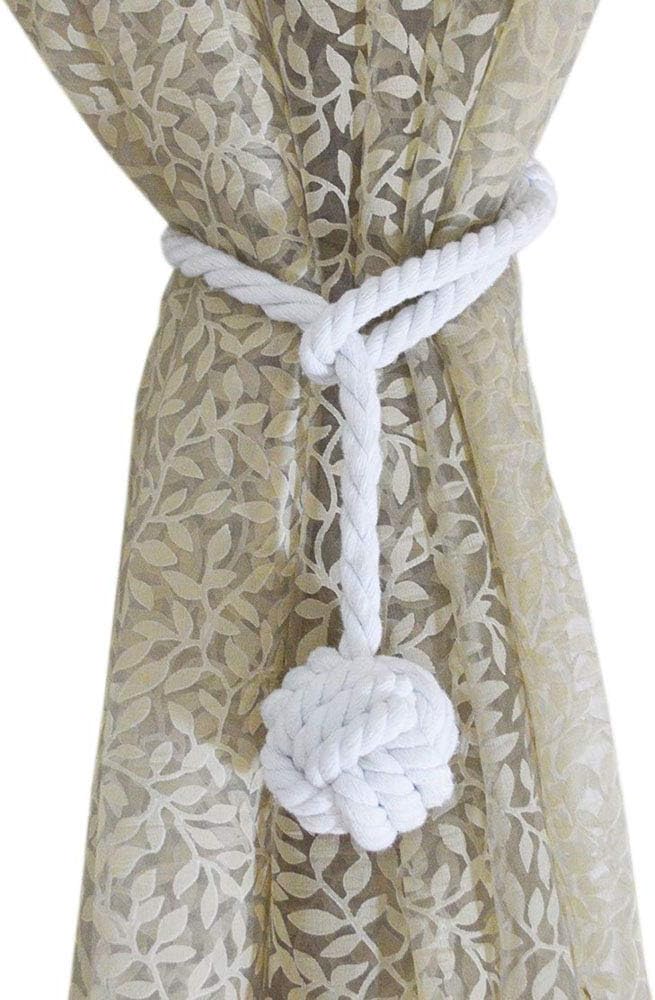Melaluxe 4 Pack Curtain Tiebacks - Image 3