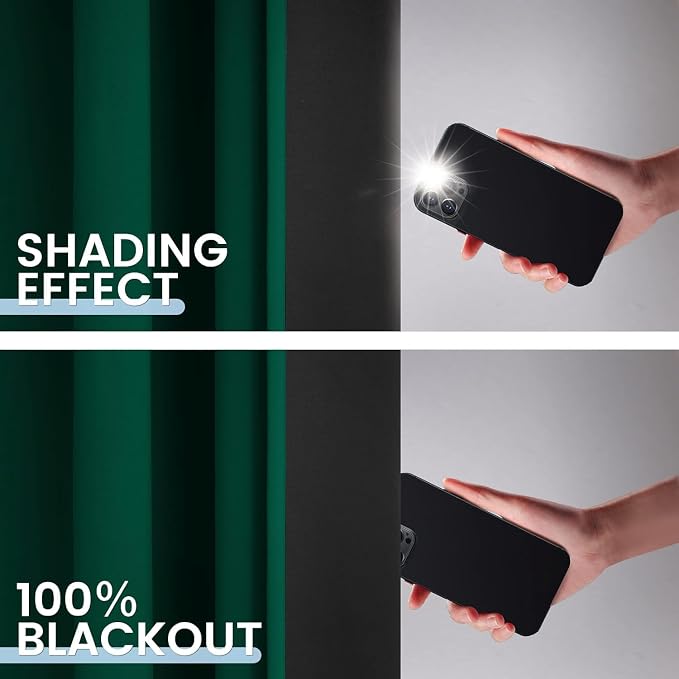 SimpleHome 100% Blackout Curtains - Image 3
