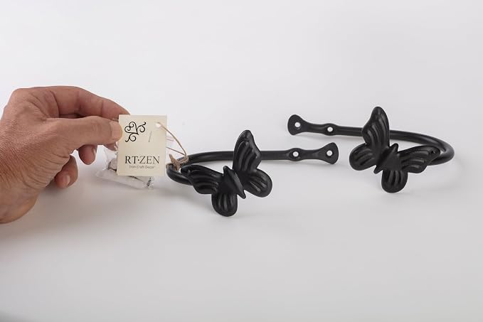 RTZEN Decorative Metal Curtain Tiebacks - Image 4