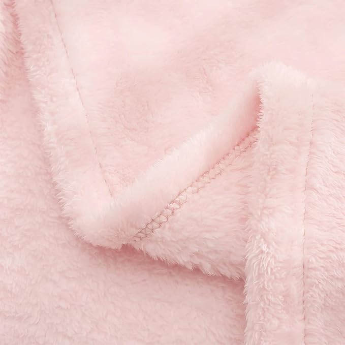 Exclusivo Mezcla Plush Fuzzy Fleece Throw Blanket, Super Soft, Fluffy and Warm - Image 7