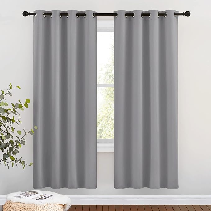 NICETOWN Blackout Window Curtains & Drapes 72" Long by NICETOWN